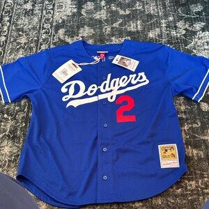 Mitchell & Ness Blue Cooperstown Collection Jersey
